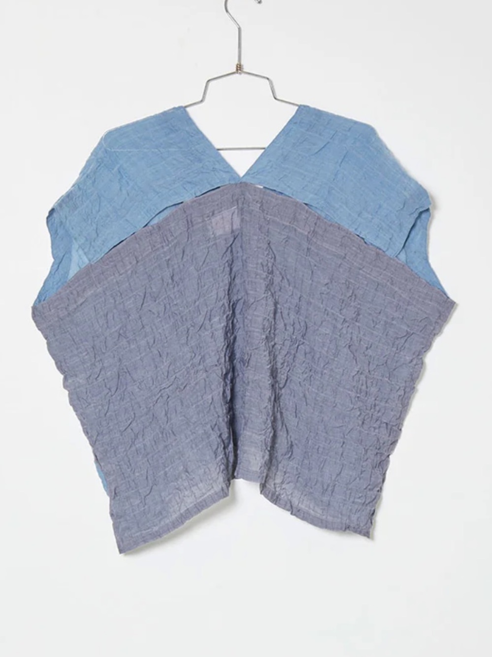 Atelier Delphine Celeste Wave Cotton Reversible Top - Picture 2 of 9